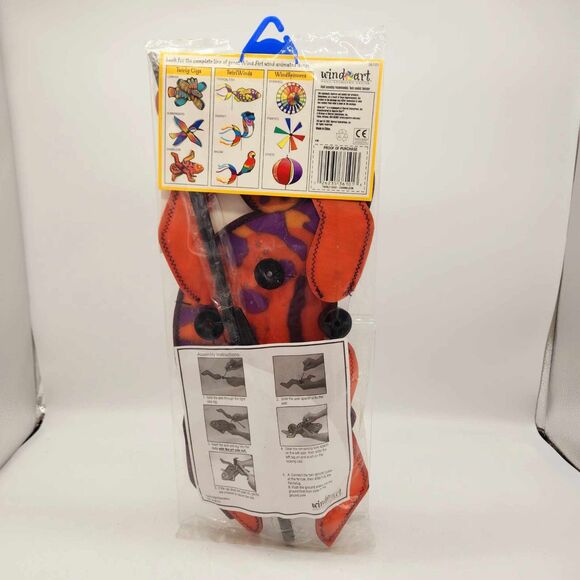 Wind Art Twirly Gigs Chameleon Lizard Garden Wind Spinner Decor NEW - Picture 3 of 4